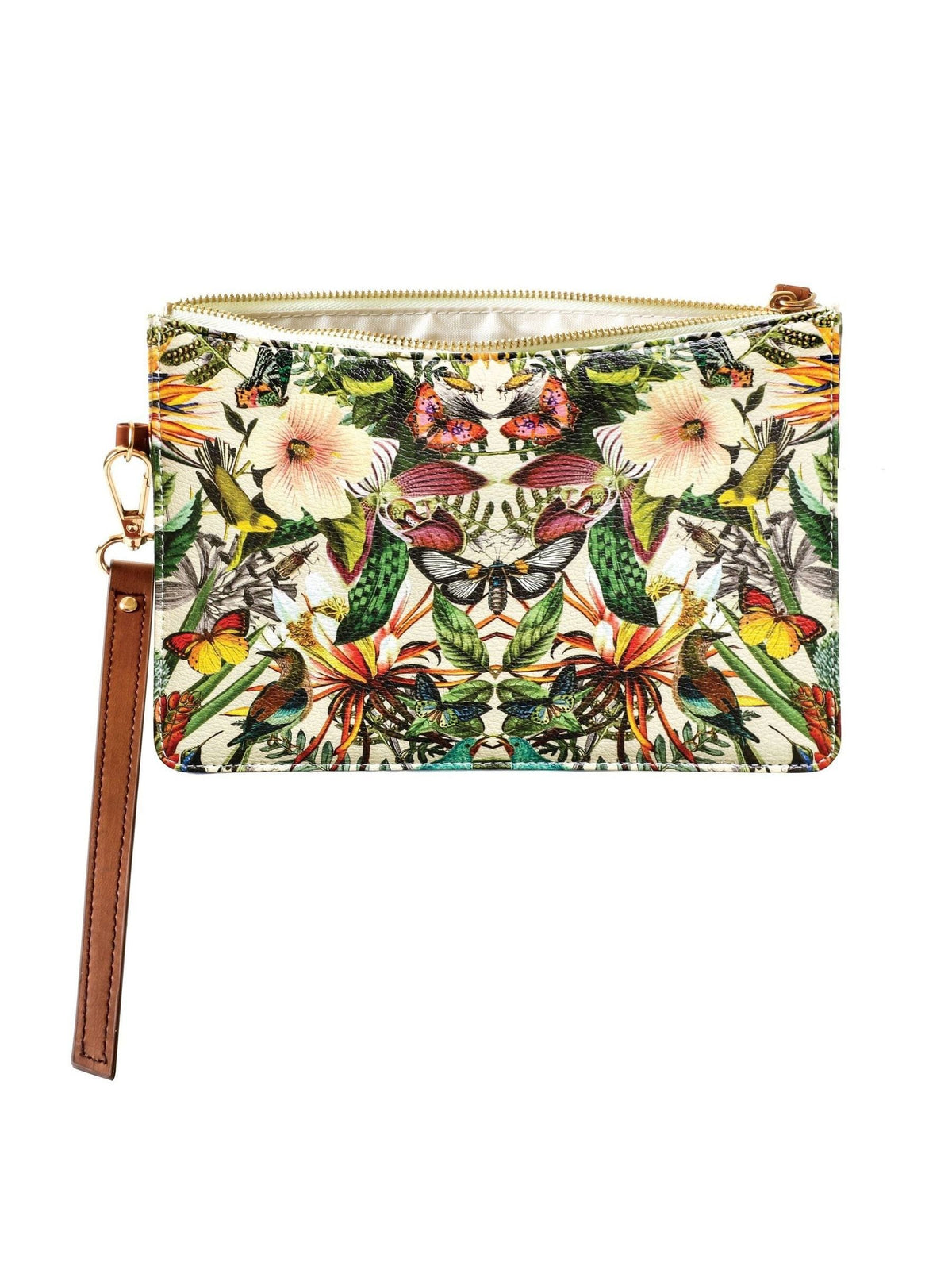 Portico Designs Archive botanical zip organiser case 22x15.5cm, UK version