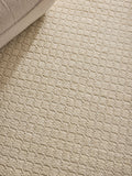 Cream Scandi Texture rug, UK version
