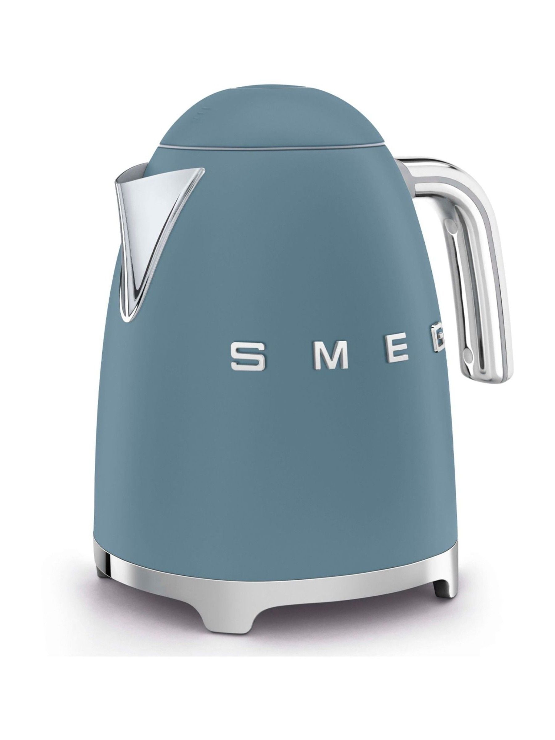 Smeg Storm Blue Matt Retro 50s 1.7L electric kettle (British brand)