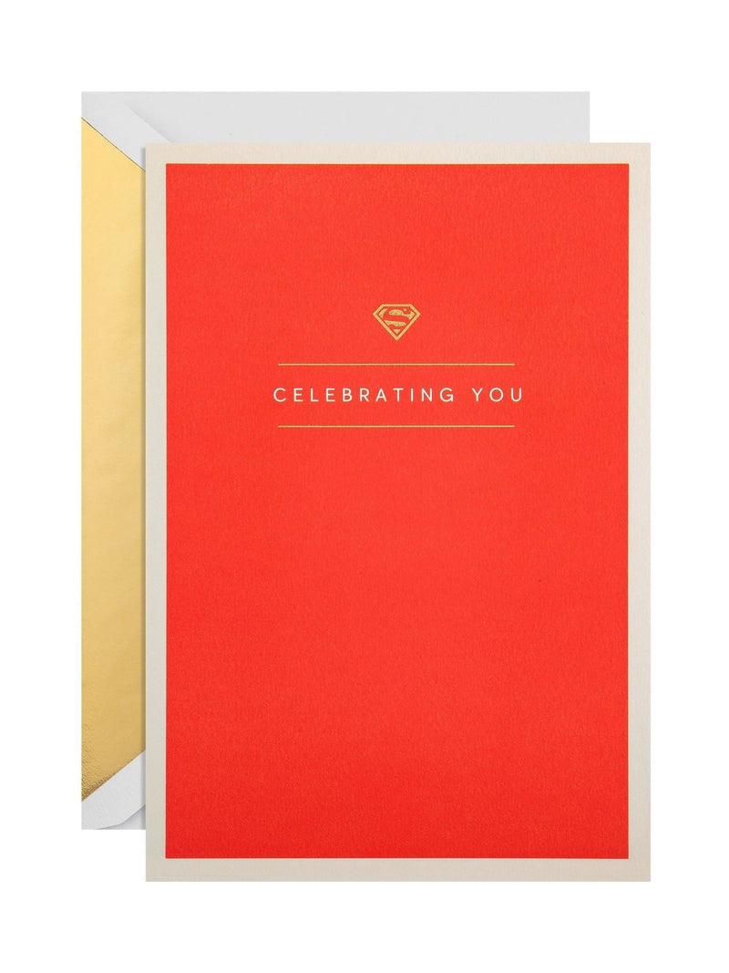 Hallmark Superman 3D pop up greeting card, UK version
