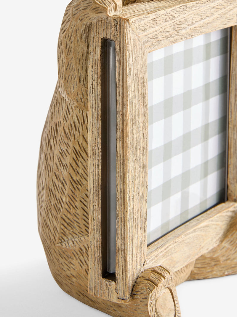 Bertie Bear photo frame 4x4 inch - British product