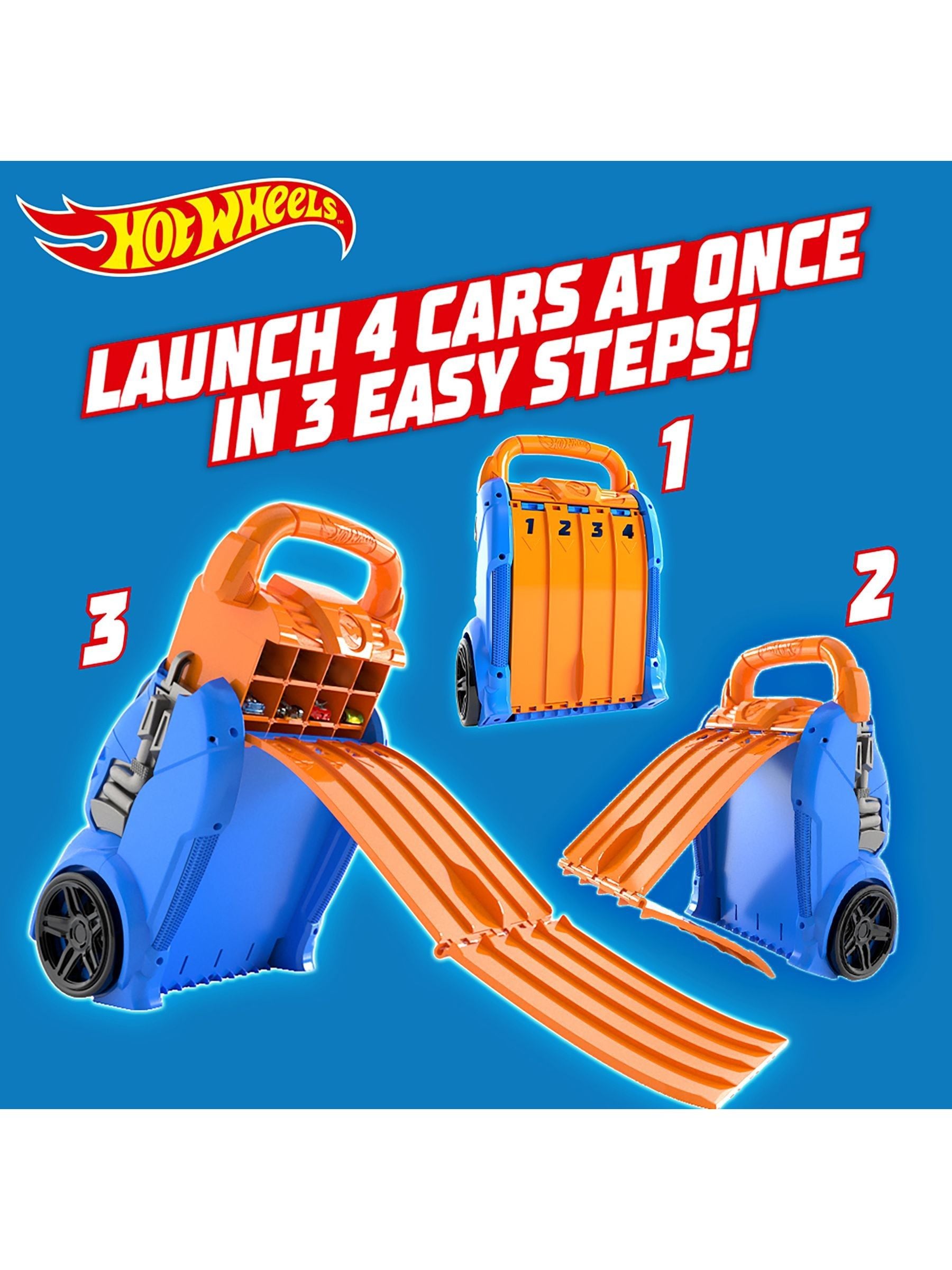 Ancory Hot Wheels Battle Plus Launcher car case, British brand