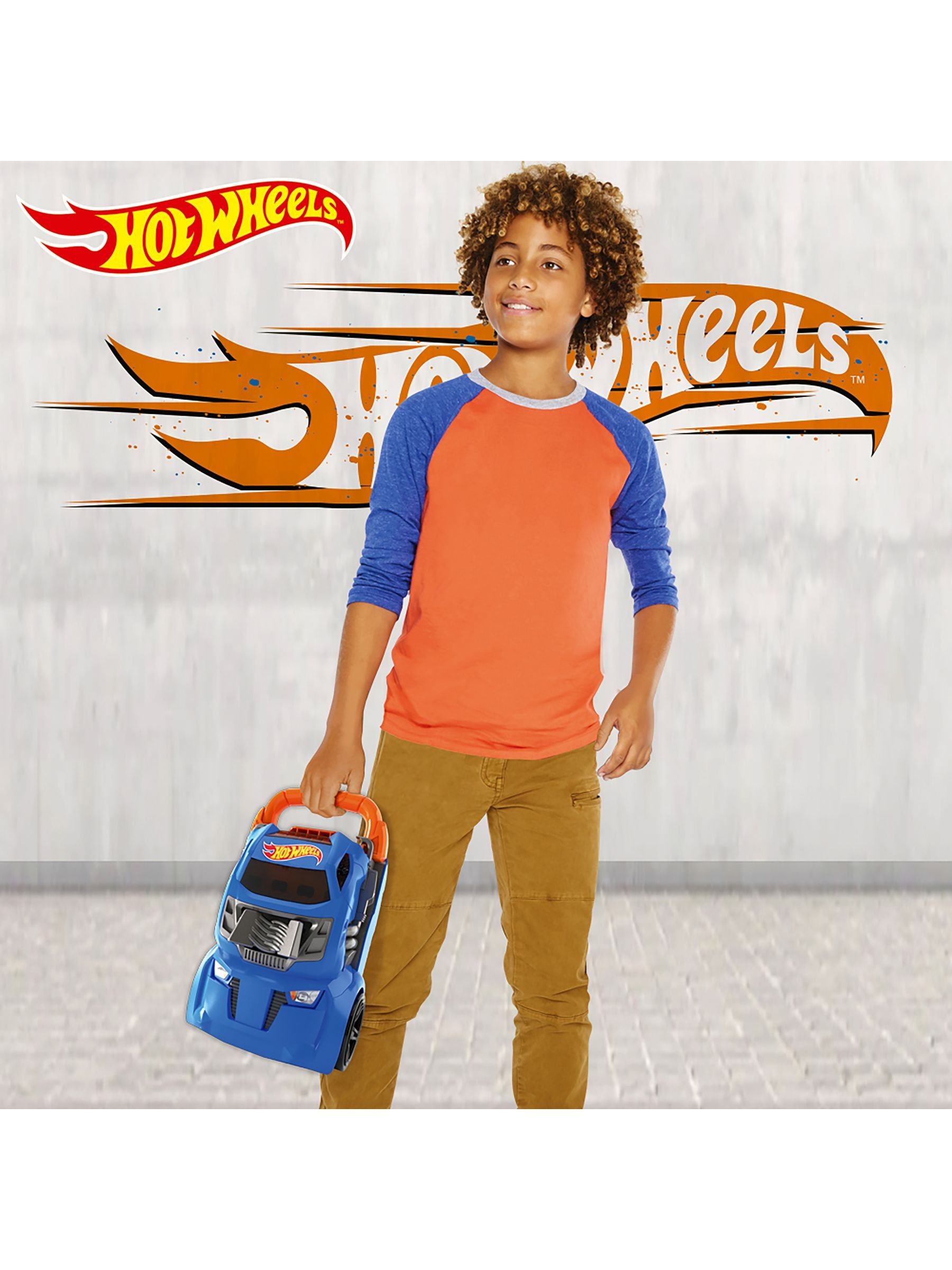 Ancory Hot Wheels Battle Plus Launcher car case, British brand