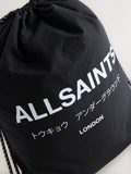 AllSaints leopard print drawstring bag for school, UK version