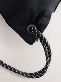 AllSaints leopard print drawstring bag for school, UK version