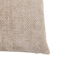 Gallery Home cream basketweave chenille cushions 45x45cm, UK version