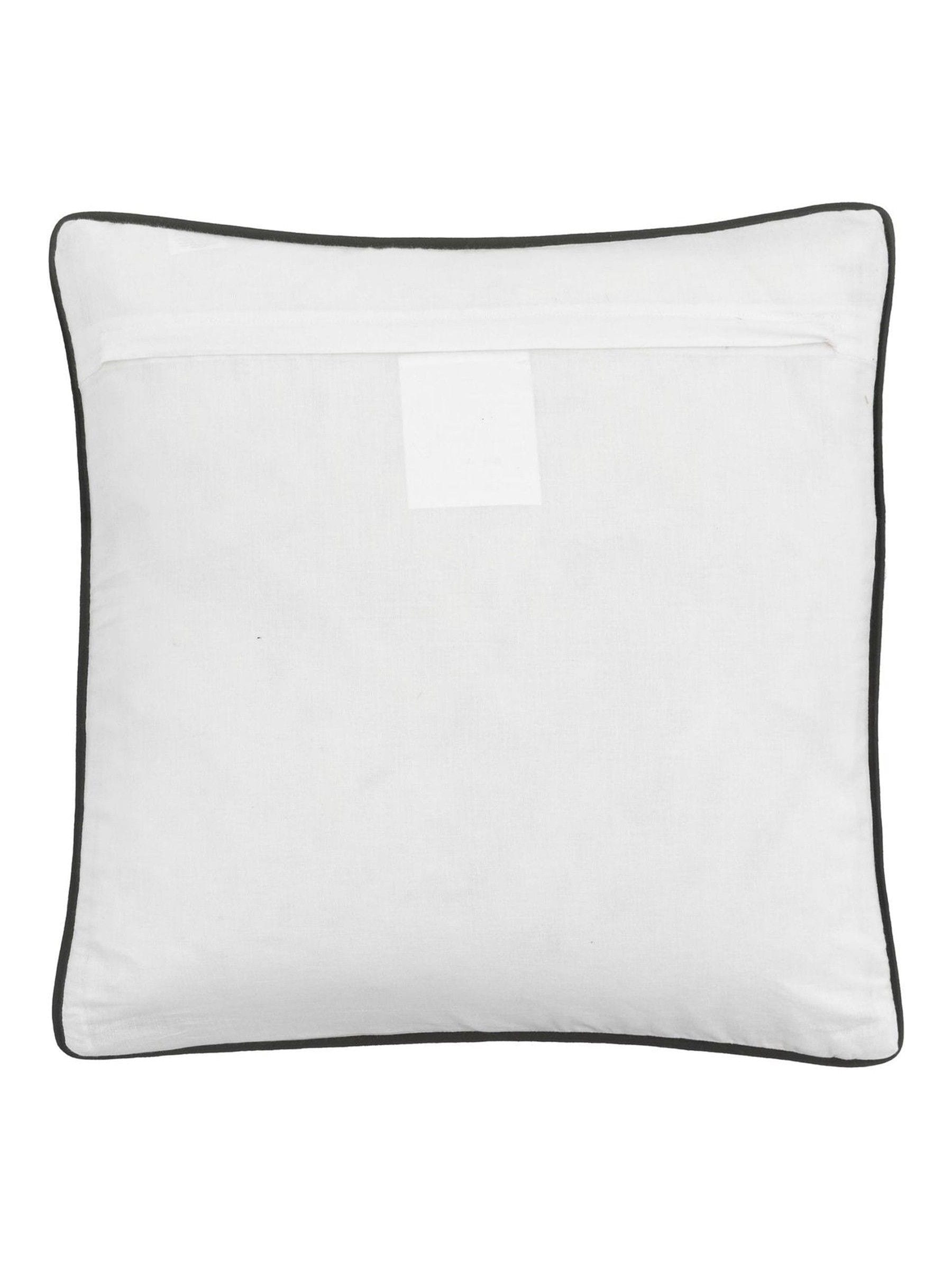 Gallery Home beige stitched cushion 50x50cm (British brand)