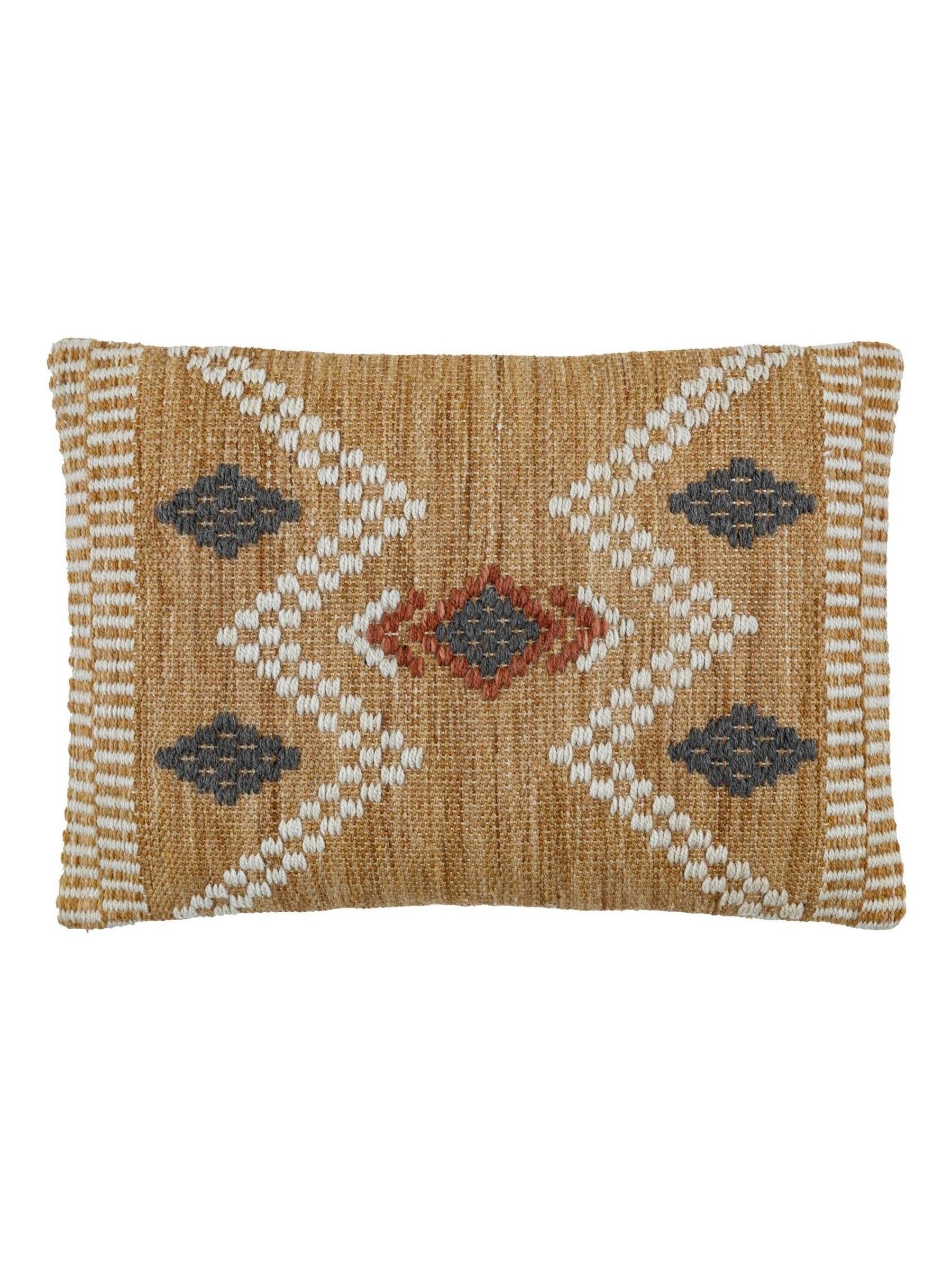 Gallery Home natural geo woven cushion 35x50cm, UK version