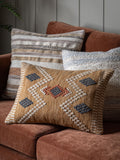 Gallery Home Natural Geo Woven Cushion