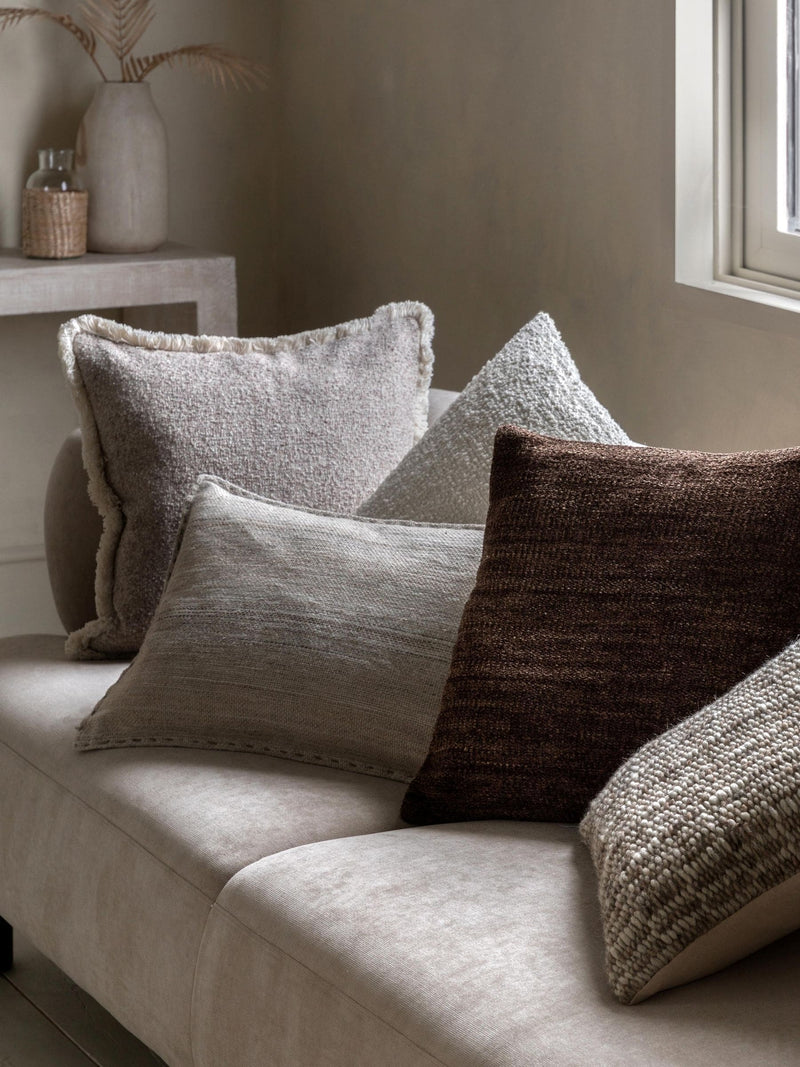 Gallery Home woven textured cushion 50cm, imported from the UK