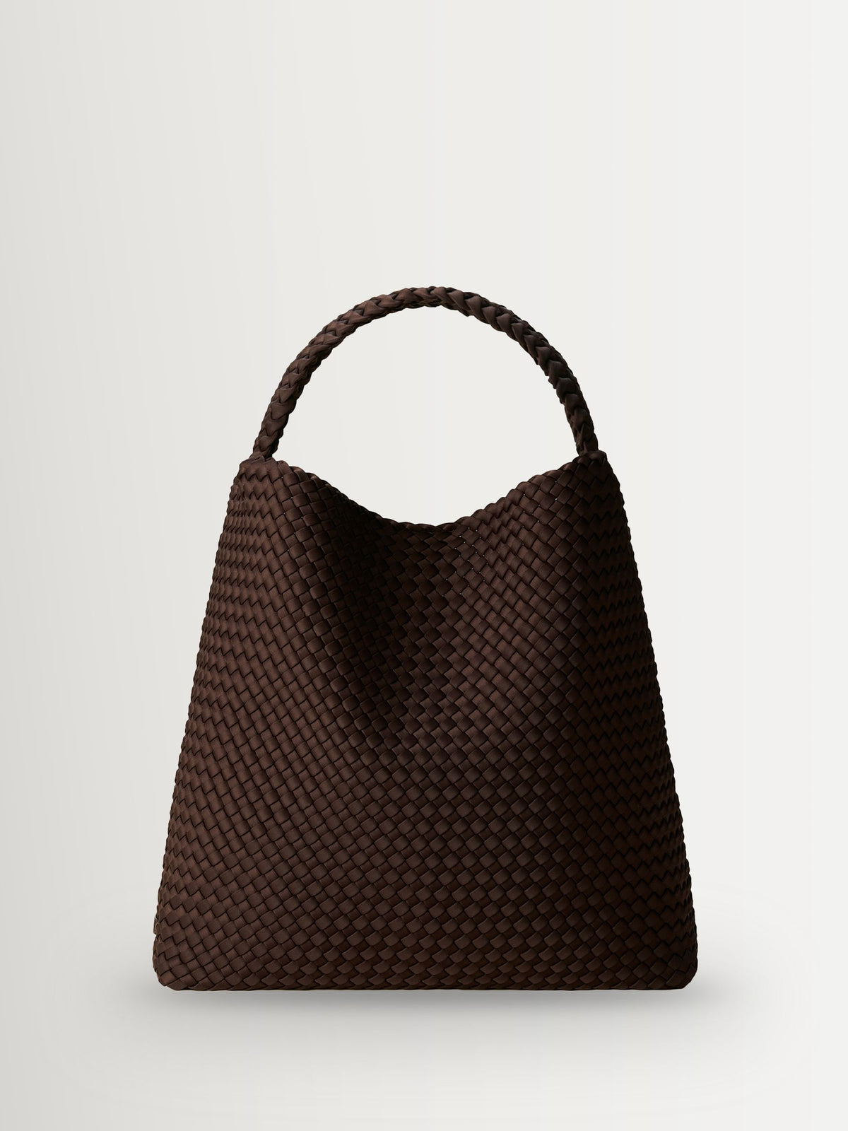 NAGHEDI Chocolate Large Nomad Hobo Bag