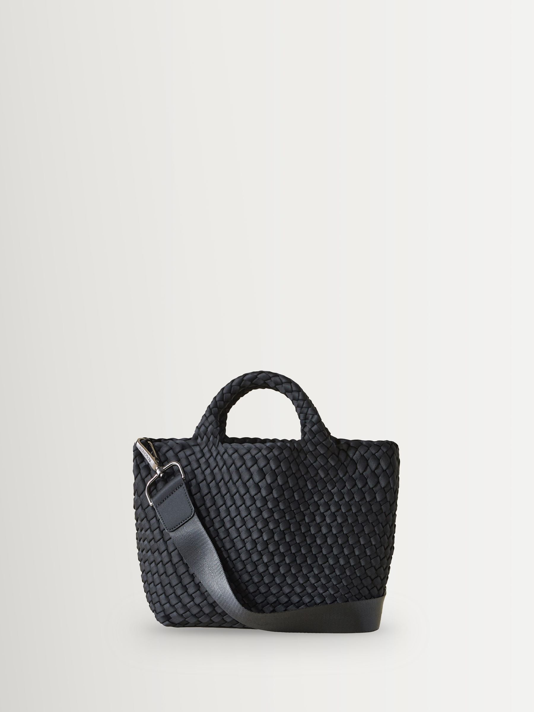 NAGHEDI Black Small ST Barths Tote Bag