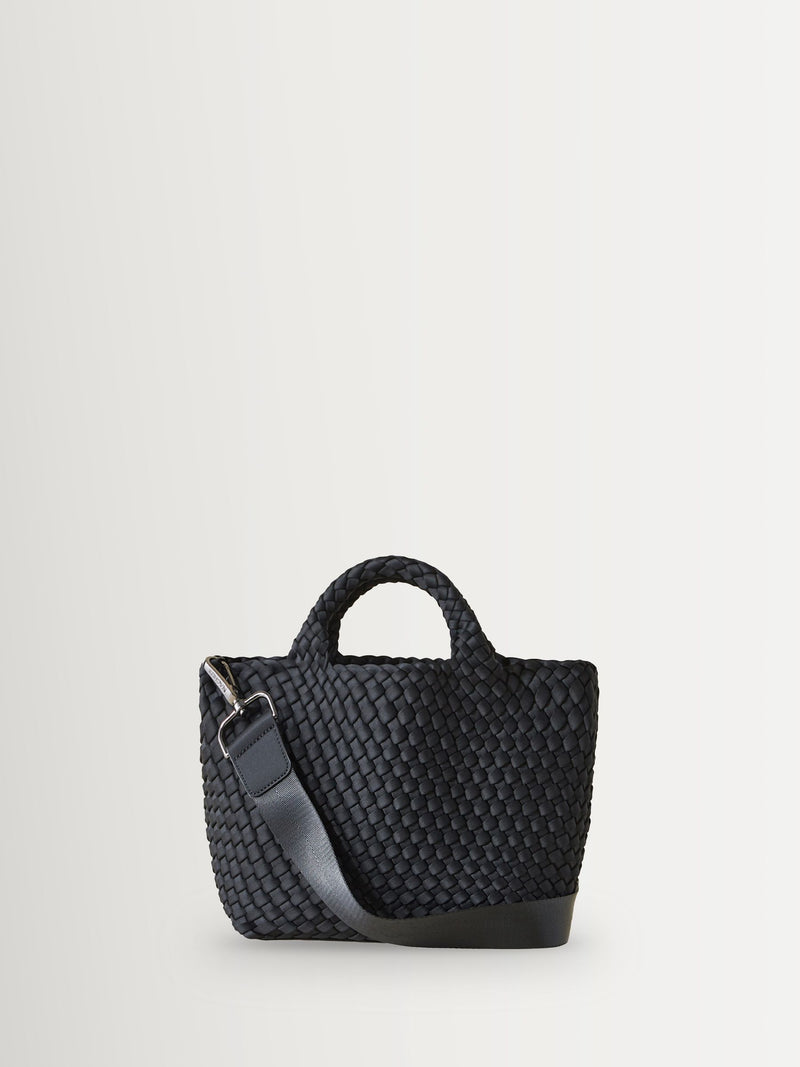NAGHEDI Black Small ST Barths Tote Bag
