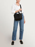 NAGHEDI Black Small ST Barths Tote Bag