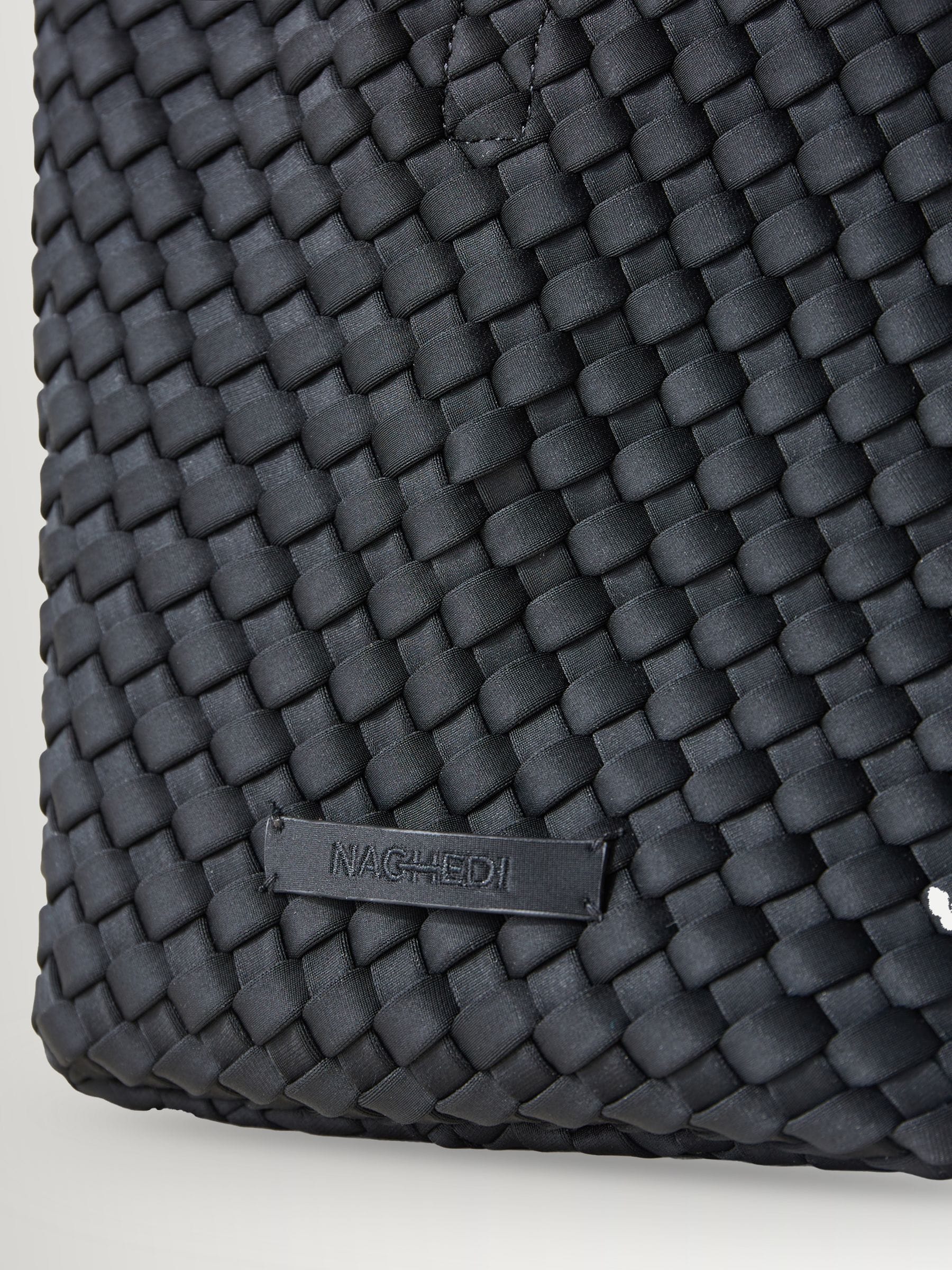 NAGHEDI Black Small ST Barths Tote Bag