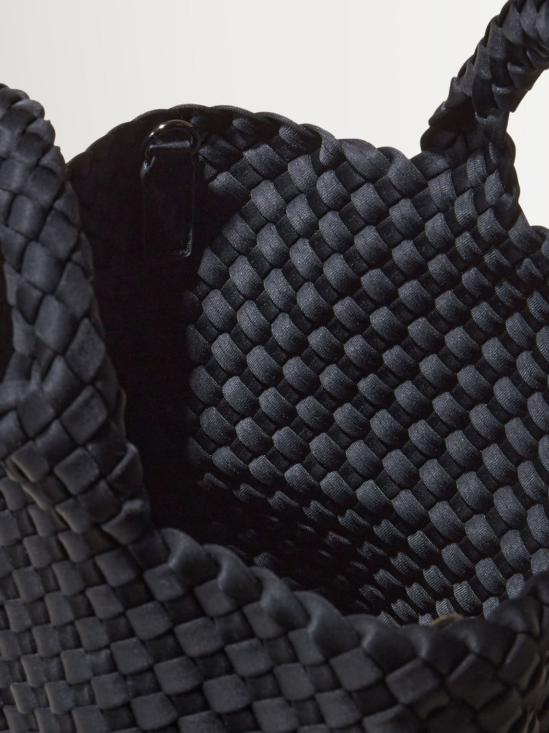 NAGHEDI Black Small ST Barths Tote Bag