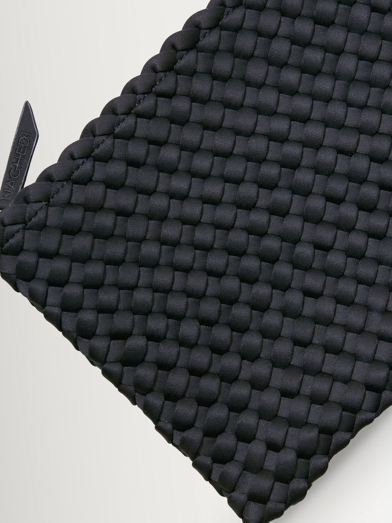 NAGHEDI Black Large Nomad Hobo Bag (British brand)