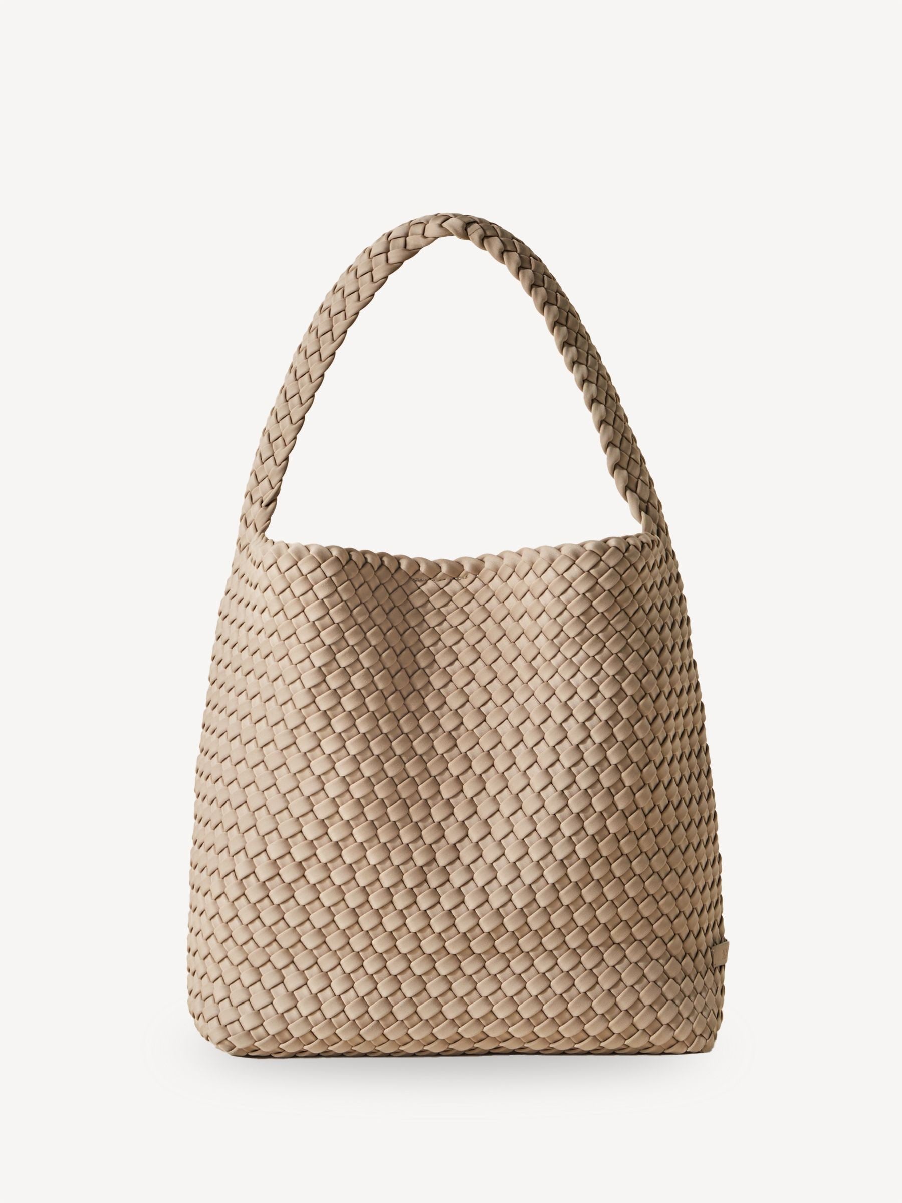 NAGHEDI Black Medium Nomad Hobo Bag