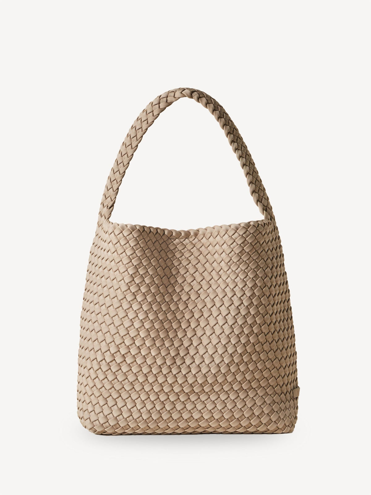 NAGHEDI Black Medium Nomad Hobo Bag