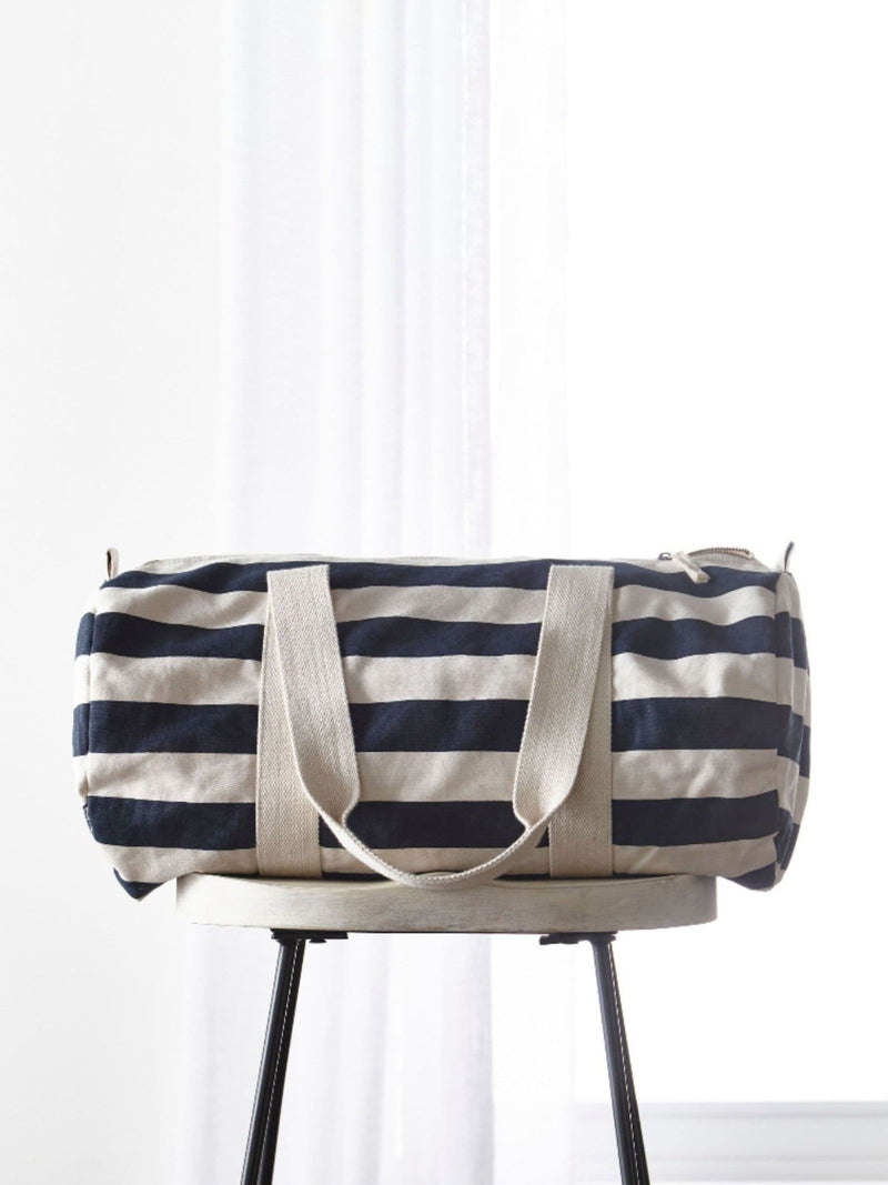 Koko Blossom personalised stripey holdall (British brand)