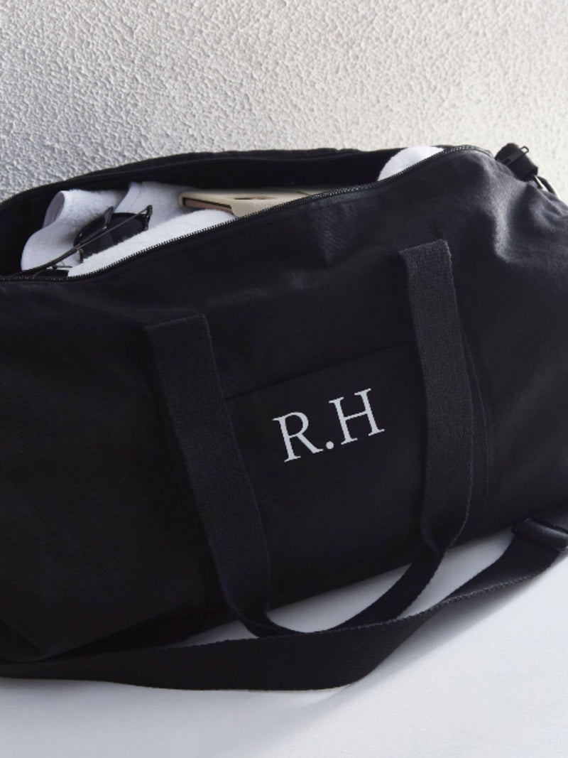 Koko Blossom personalised cotton holdall (British brand)