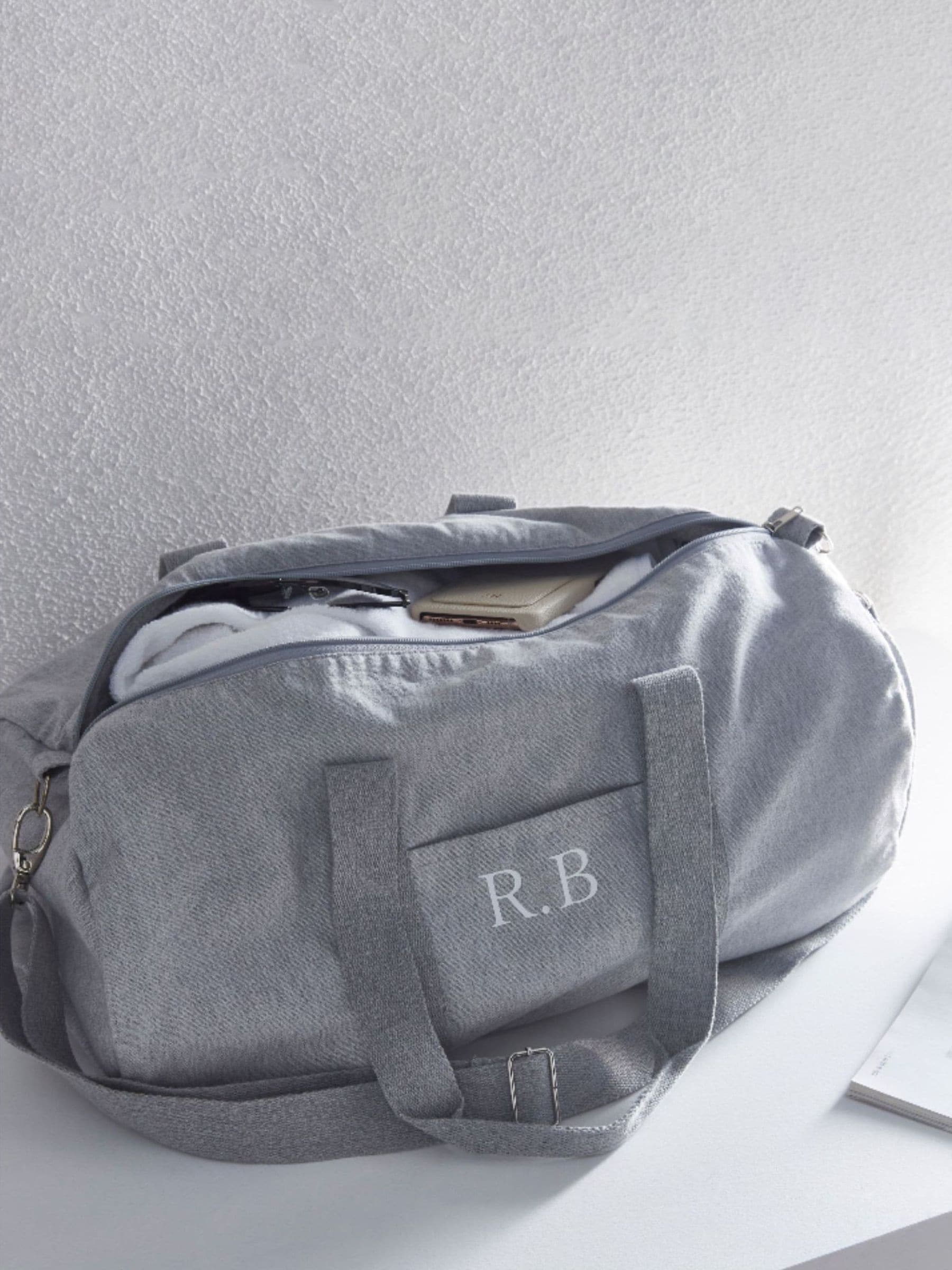 Koko Blossom personalised cotton holdall (British brand)