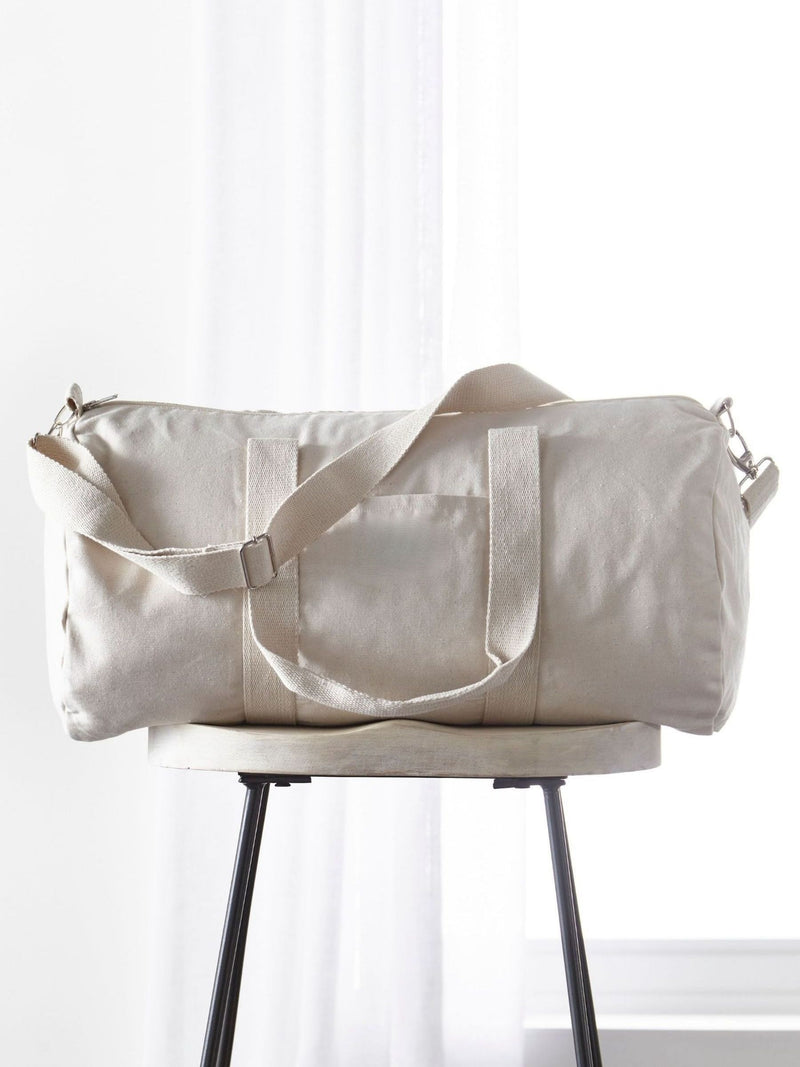 Koko Blossom personalised cotton holdall (British brand)