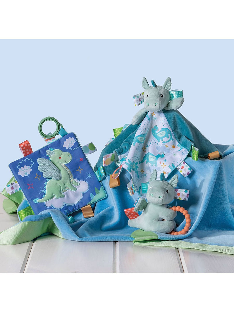 Mary Meyer Taggies Drax Dragon soft toy 11 inch, imported from the UK
