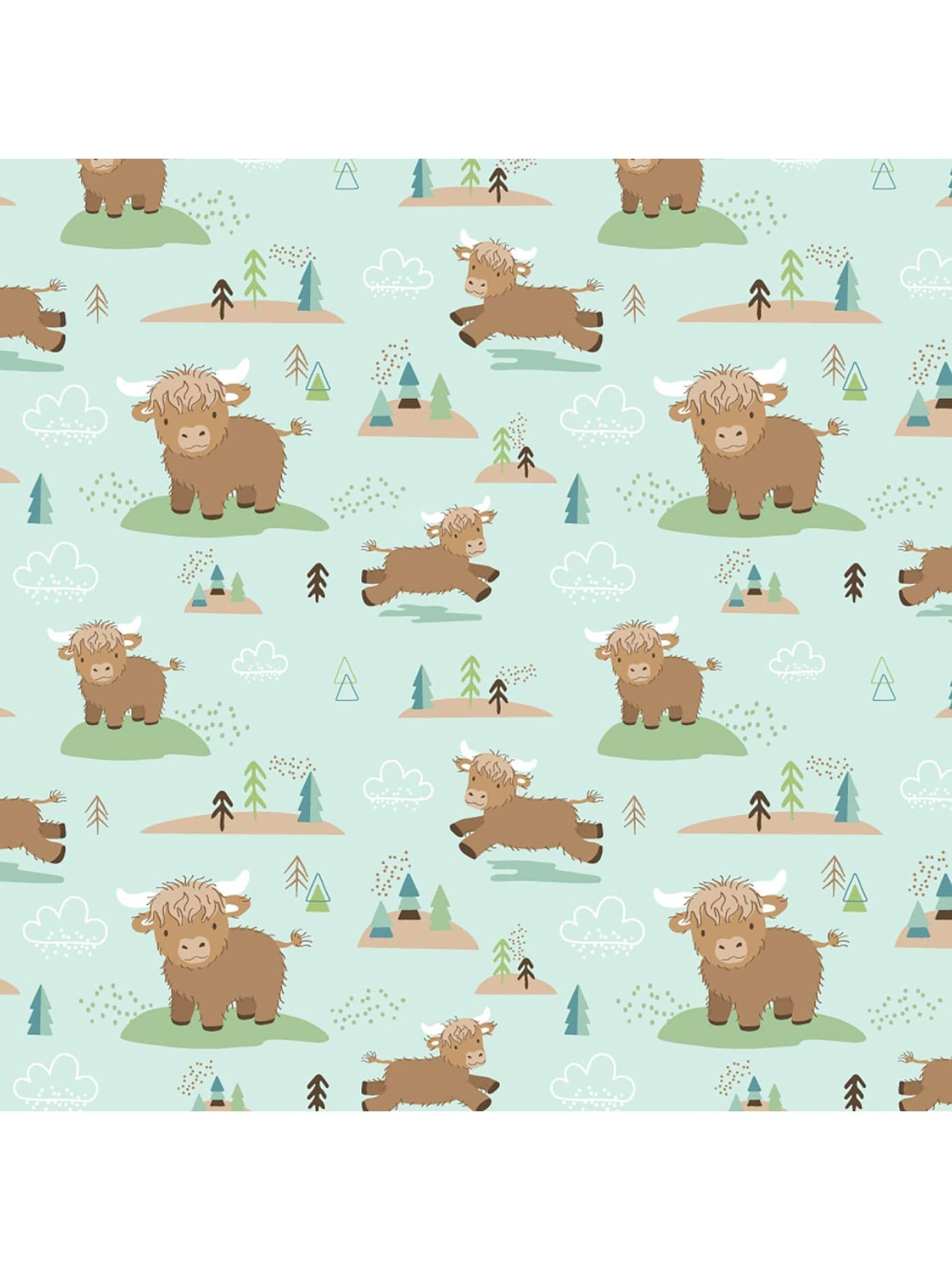 Aurora World Hetty Highland Cow blankie 13x13 inches, imported from the UK