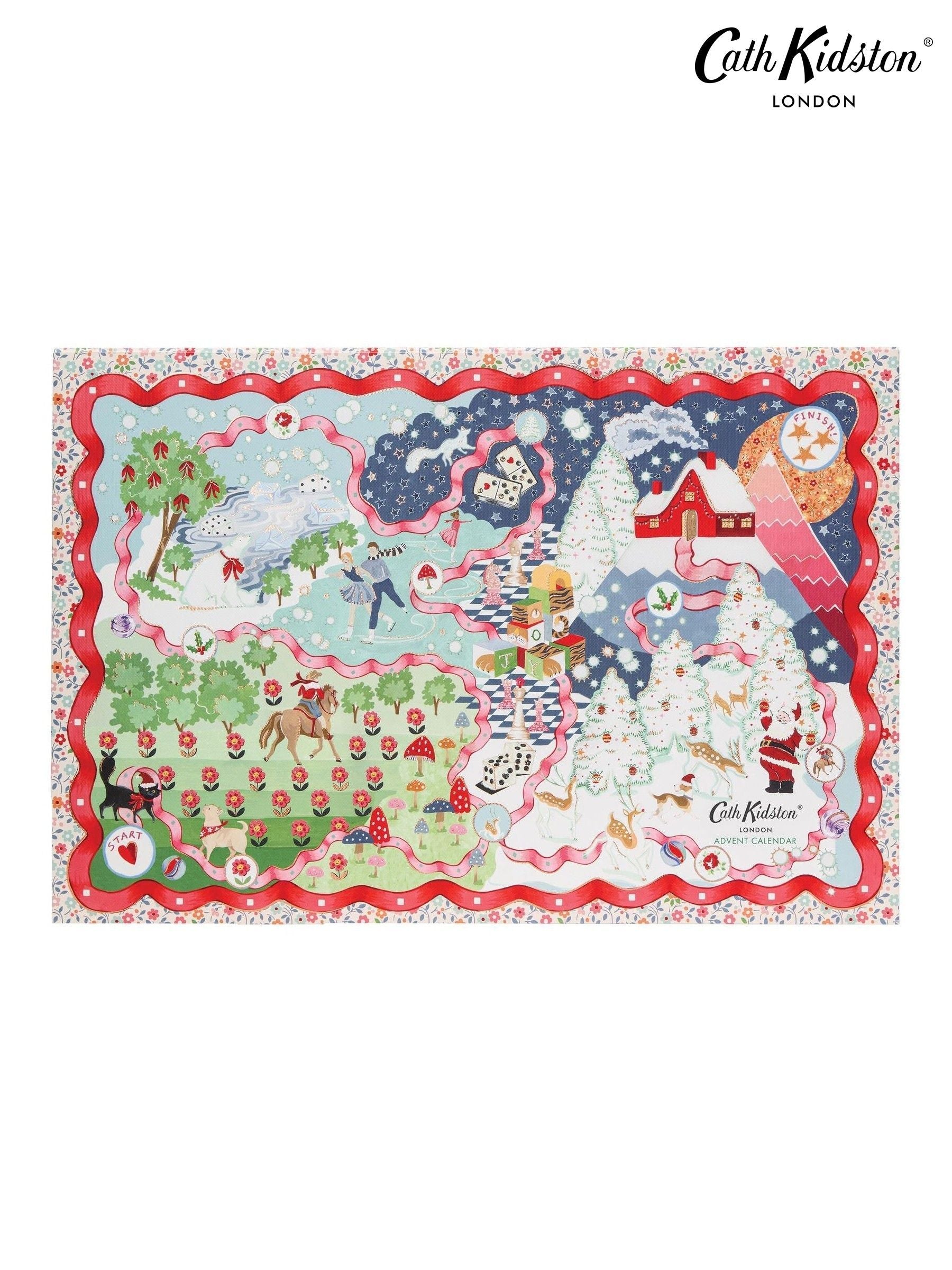 Cath Kidston Christmas Journey Advent Calendar beauty gifts, imported from the UK