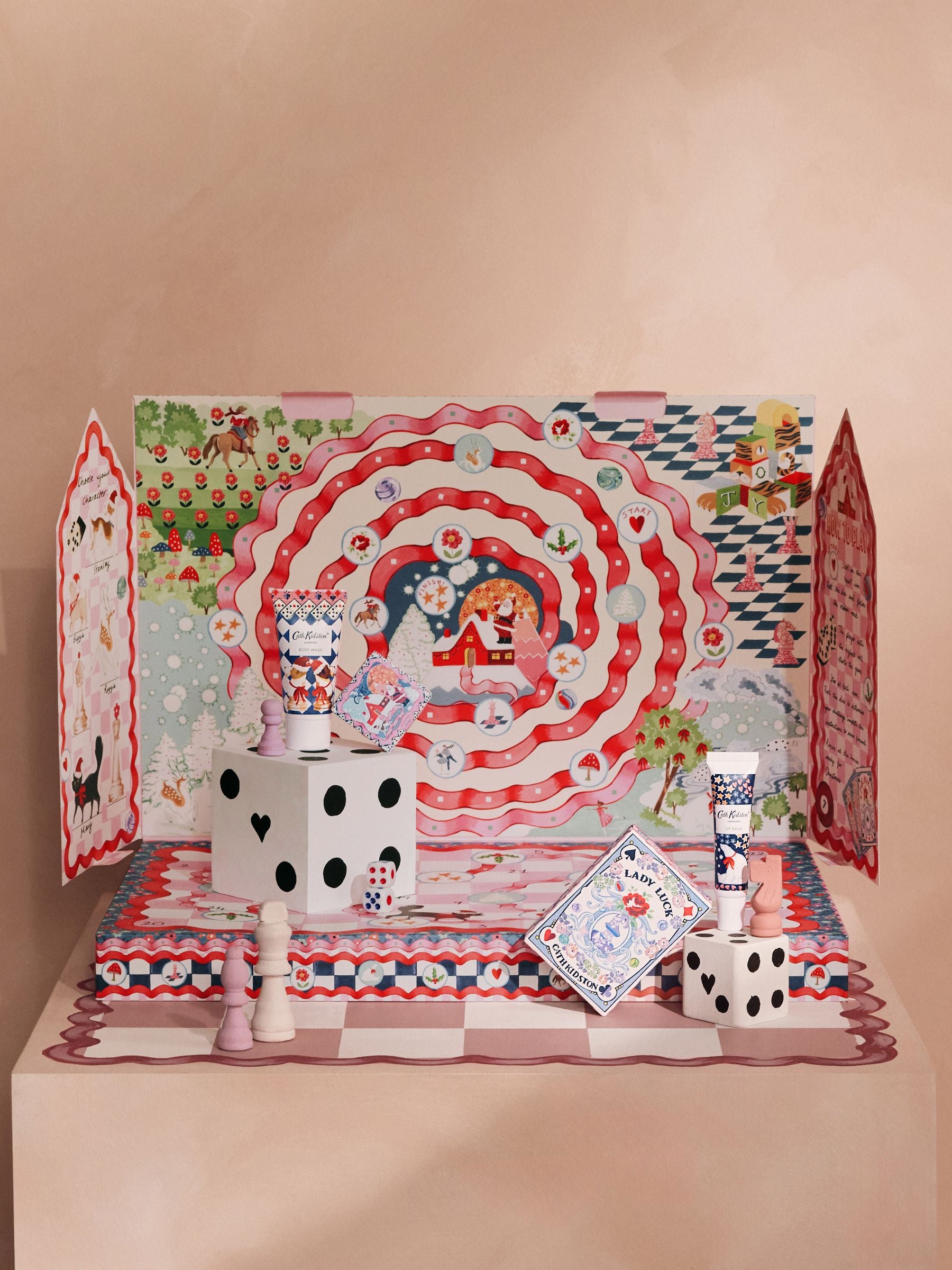 Cath Kidston Christmas Journey Advent Calendar beauty gifts, imported from the UK