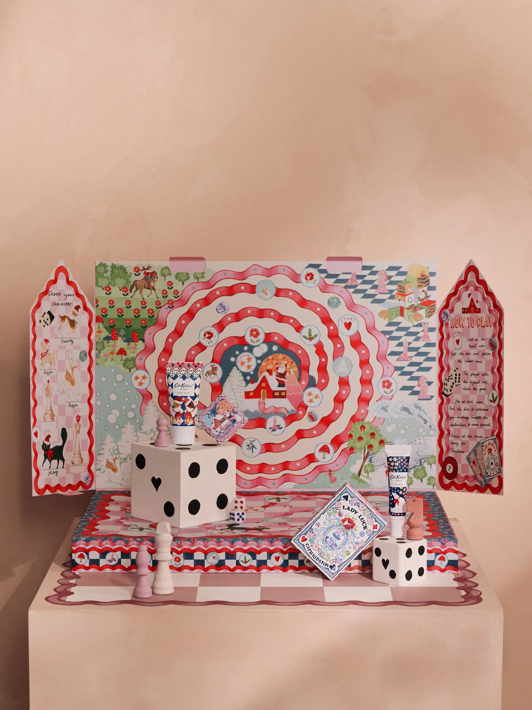 Cath Kidston Christmas Journey Advent Calendar beauty gifts, imported from the UK