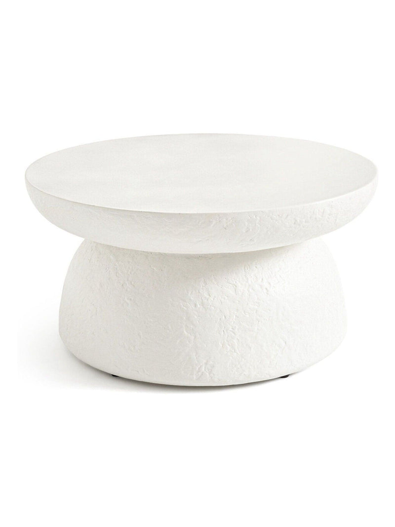 La Redoute polyresin garden table ecru muimui 60cm (British brand)