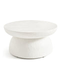 La Redoute polyresin garden table ecru muimui 60cm (British brand)