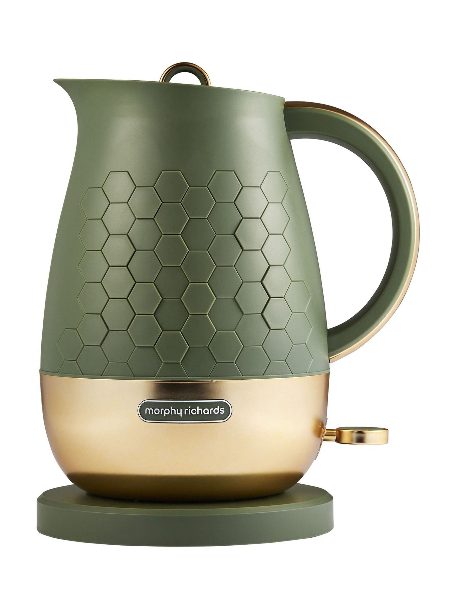 Morphy Richards Green Cassini jug kettle 1.7L, imported from the UK