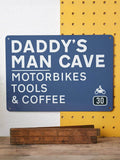 No Ordinary Gift personalised man cave metal sign A5, UK version