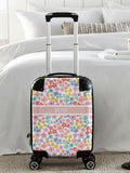 Koko Blossom floral print personalised suitcase - British product