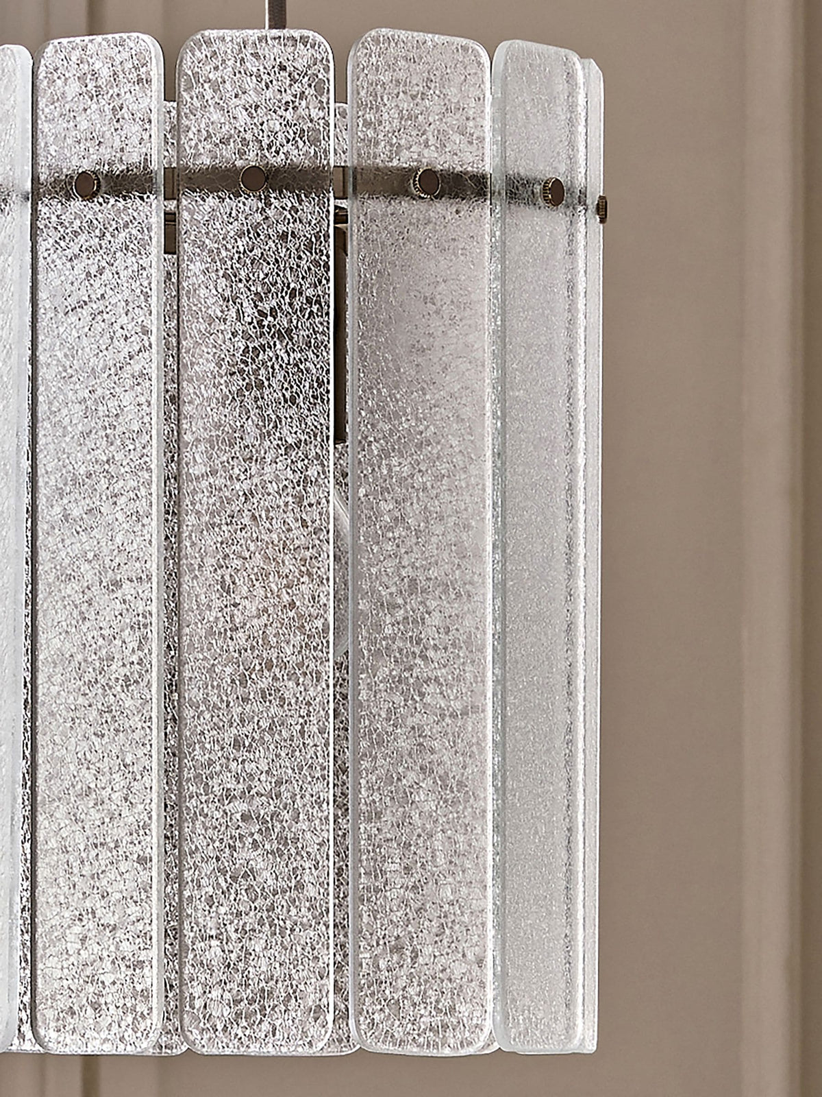 Lipsy clear glass sheets for pendant light - British product