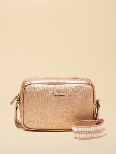 Next Joules Trent Rose Gold Cross Body Bag- Buy online at McGrocer