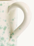 Hot Pottery pistachio splatter mugs set of 4 (British brand)