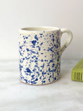 Hot Pottery Set of 4 Blueberry Splatter Mugs
