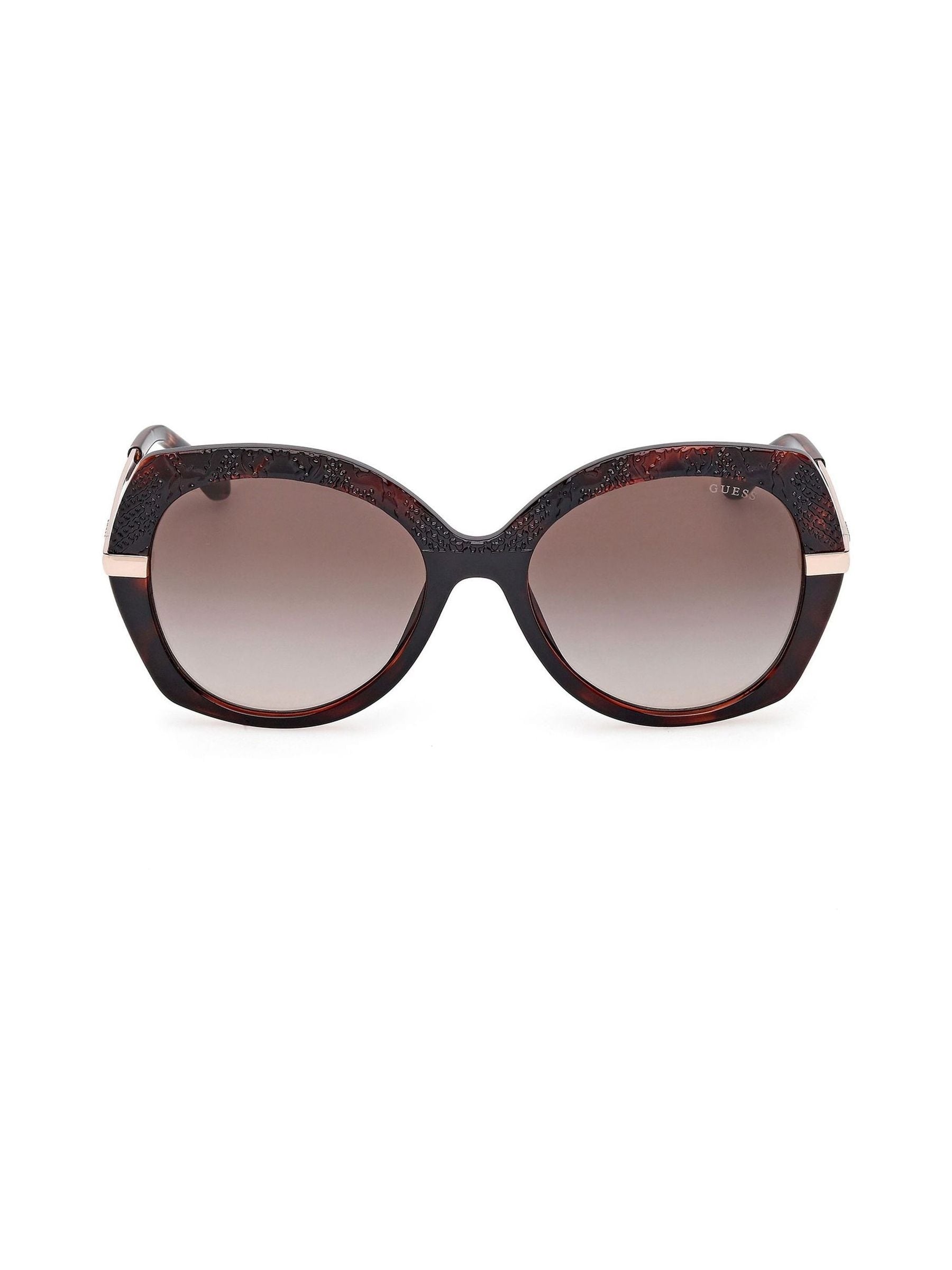 Guess brown round sunglasses, UK version