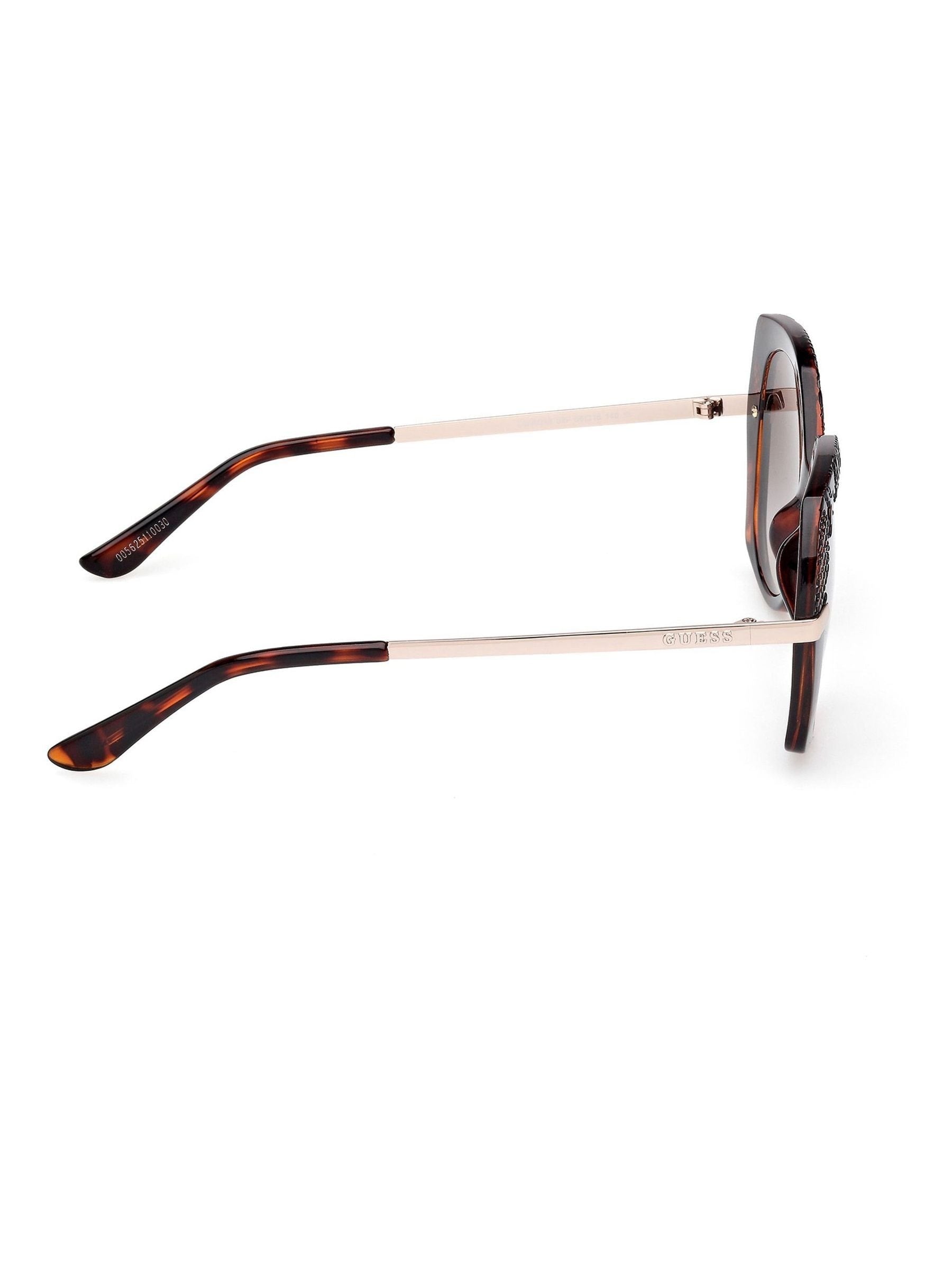 Guess brown round sunglasses, UK version