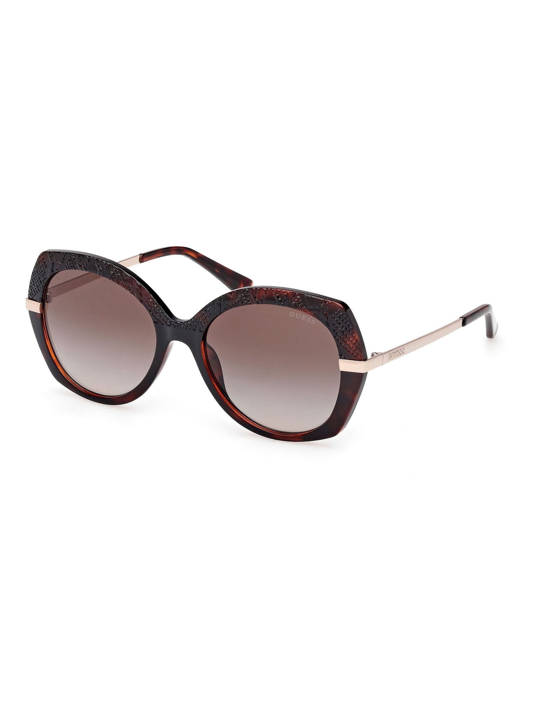 Guess brown round sunglasses, UK version