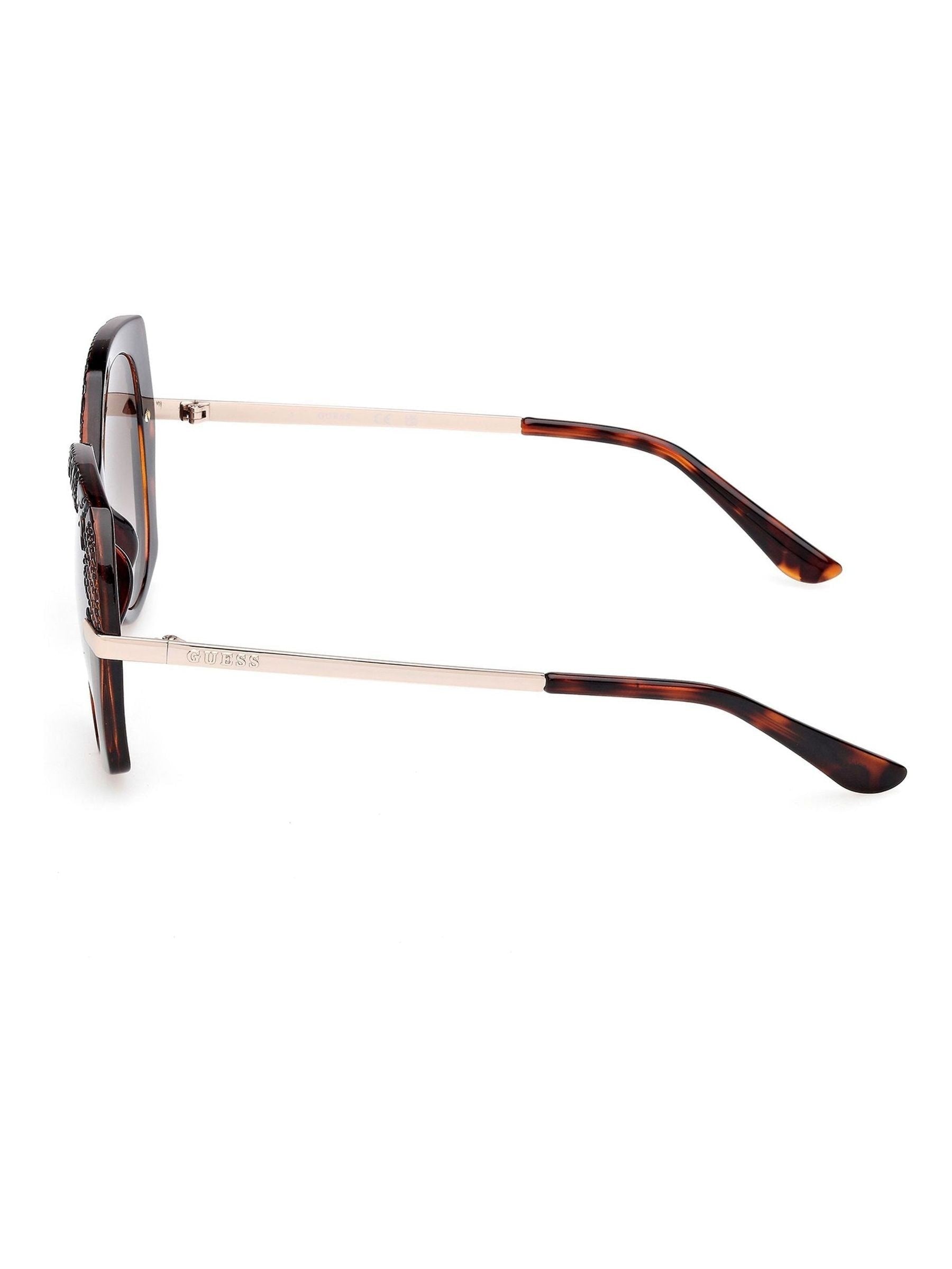 Guess brown round sunglasses, UK version