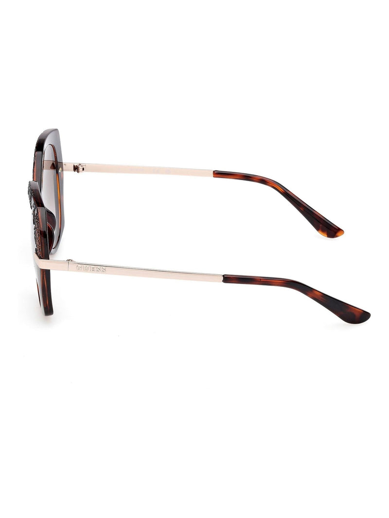 Guess brown round sunglasses, UK version
