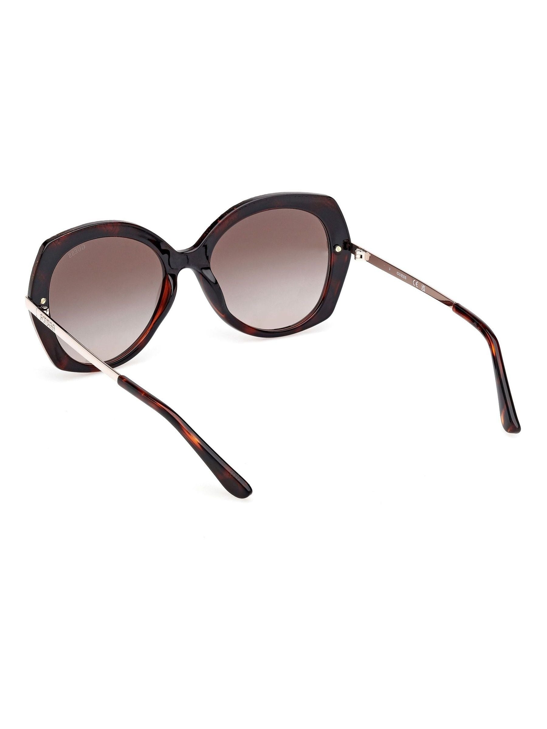 Guess brown round sunglasses, UK version