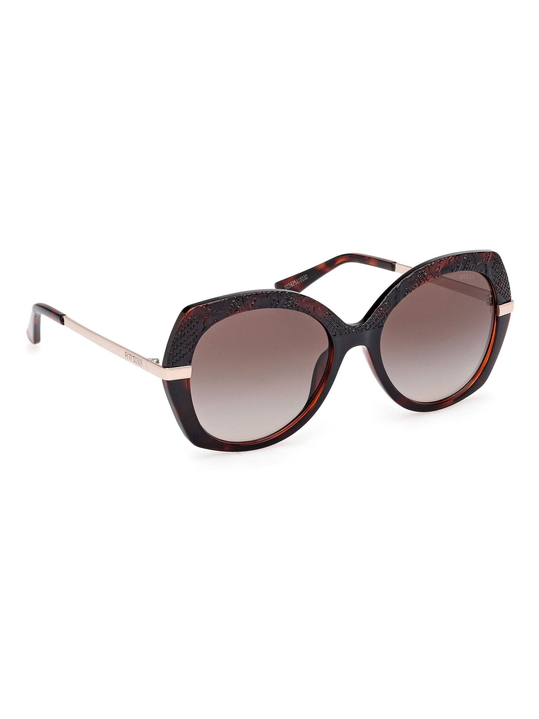 Guess brown round sunglasses, UK version