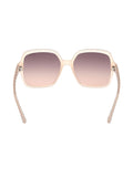 Guess Natural Oversized Shiny Sunglasses (British brand)