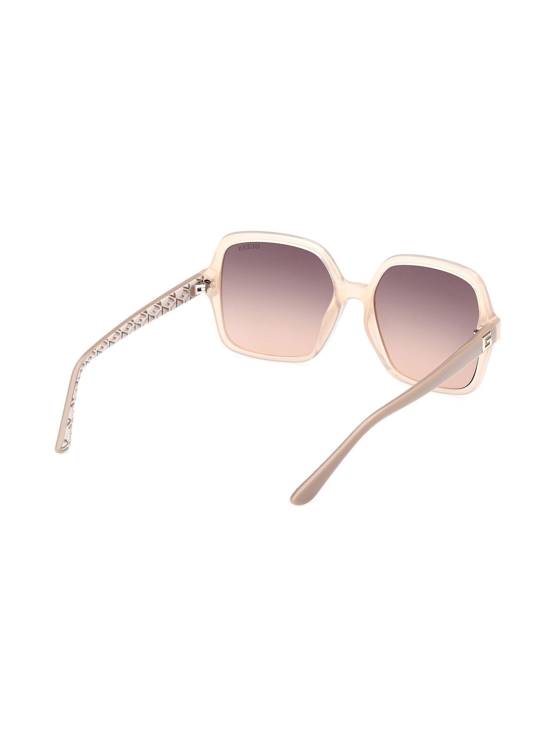 Guess Natural Oversized Shiny Sunglasses (British brand)